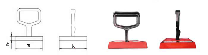 杭州力帥 便攜式永磁吸盤結(jié)構(gòu)圖