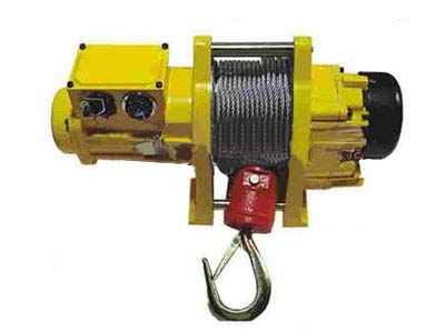 臺灣KIO -200碳刷馬達(dá)吊貨卷揚機(大力士)