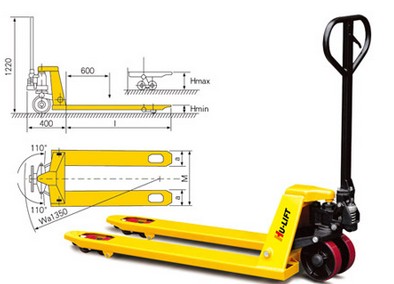 無錫虎力 標(biāo)準(zhǔn)型手動液壓搬運(yùn)車