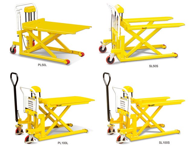無(wú)錫虎力 PL型腳踏剪式升高液壓搬運(yùn)(平臺(tái))車(chē)